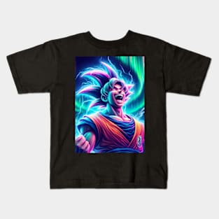 Goku laugh Kids T-Shirt